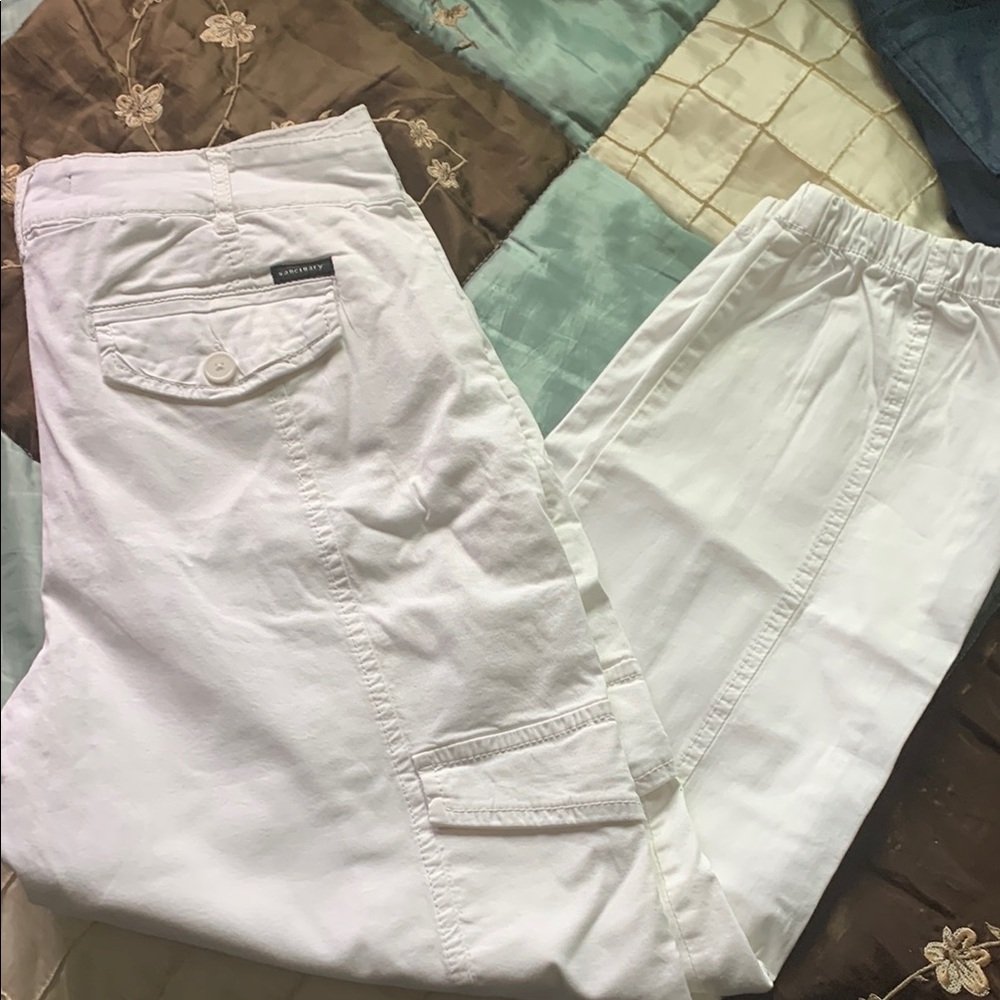 Sanctuary White Straight Leg Pants